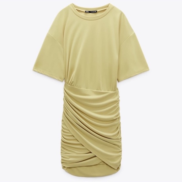 Zara Draped Dress - Picture 6 of 6